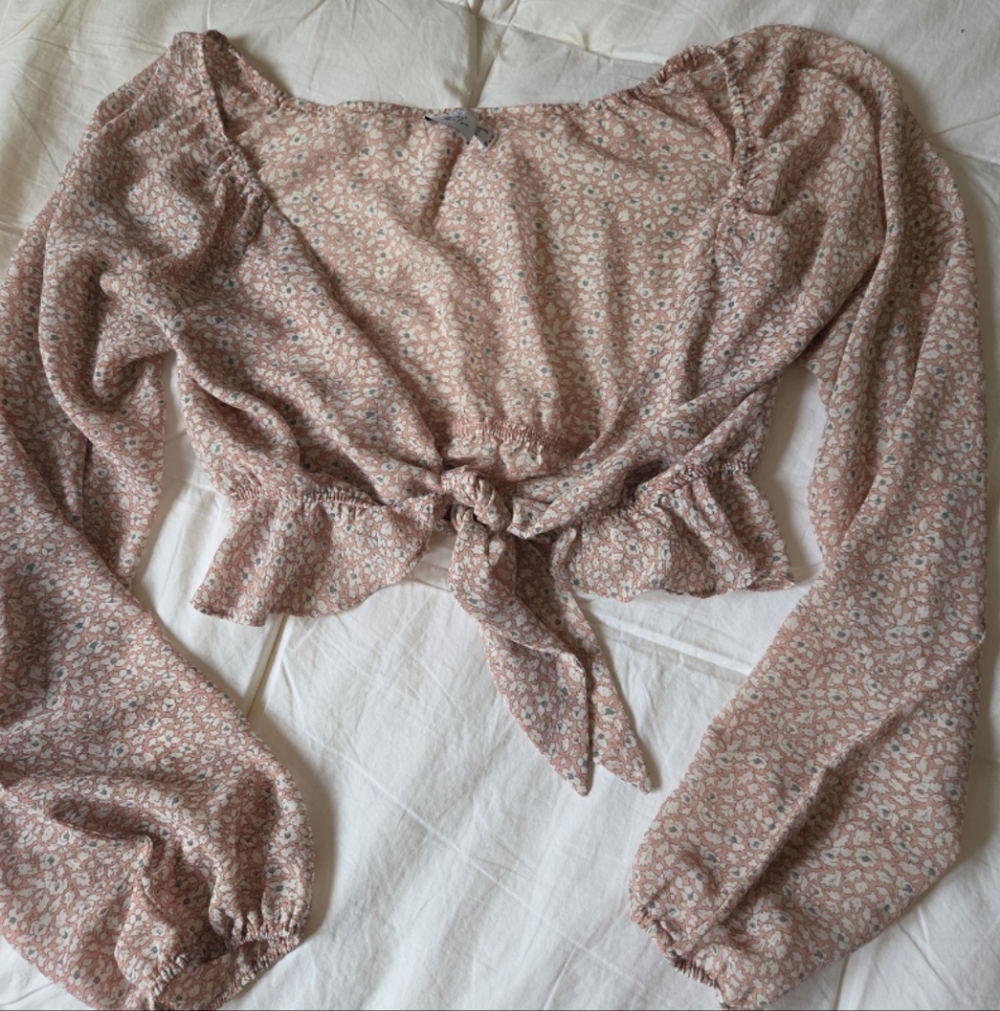 Floral Pink Women's Top